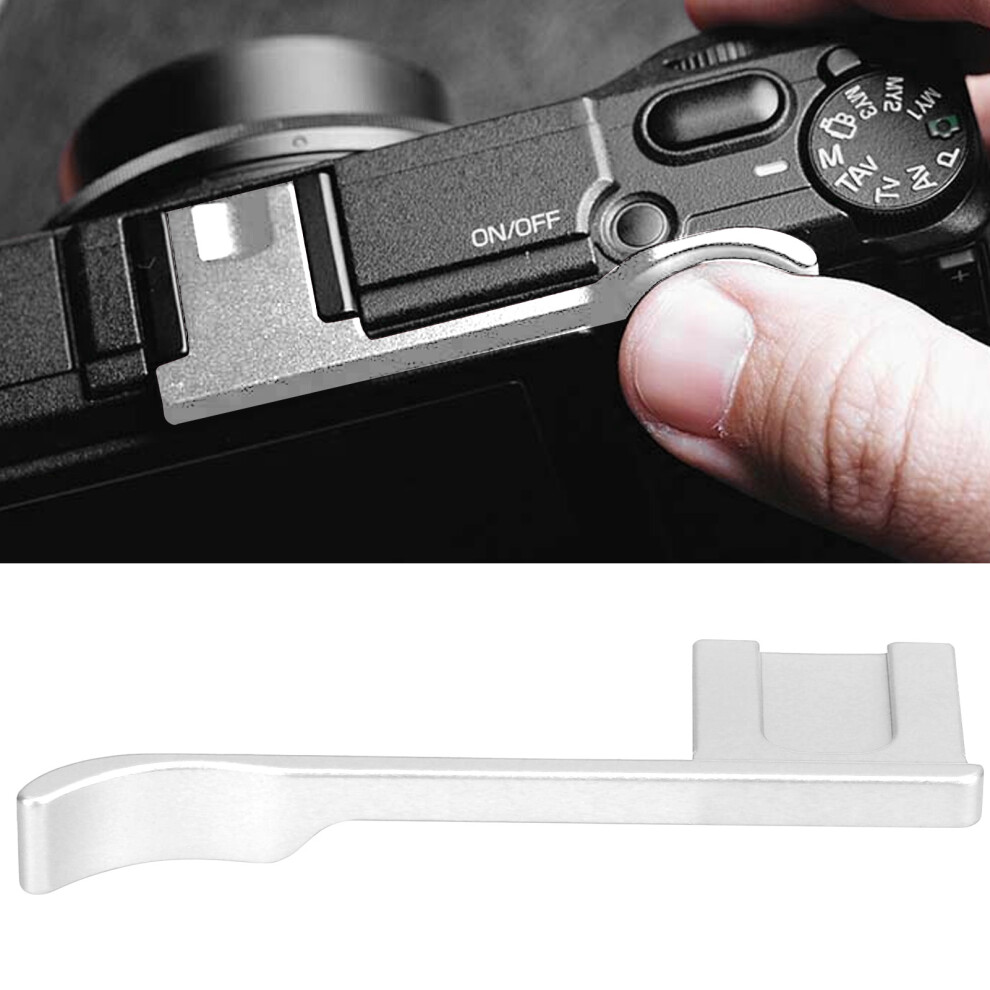 Aluminum Alloy Thumbs Grip For Ricoh Gr2/Fujifilm X70 Silver 7891391149972
