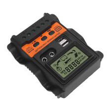 100A Solar-Laderegler PWM 12V/24V Dual USB Orange