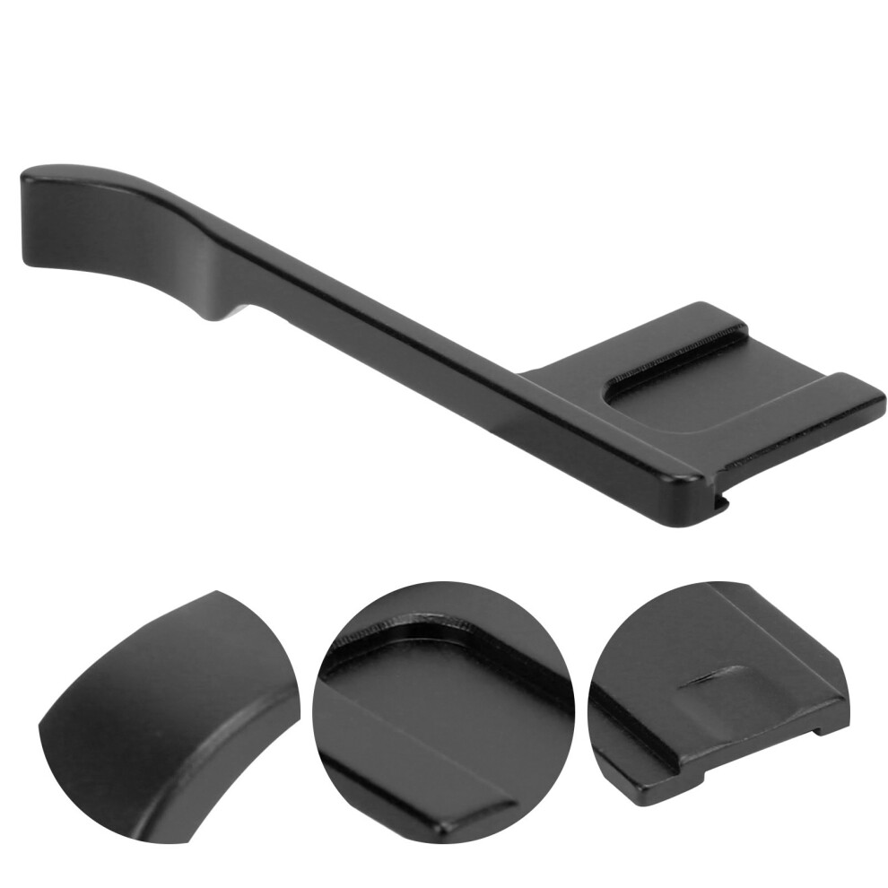 Aluminum Hot Shoe Thumb Rest For Ricoh Gr2 Fujifilm X70 Camera Handling Black 8411391149902