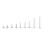 450 Pcs Aluminium Flat Head Rivets M2.5 x 3-20mm Long Solid Fasteners 1