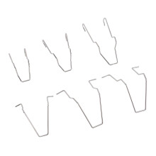 Headlight Bulb Retainer Clips Stainless Steel 6 Pack for H1 H3 H4 H7 Car Bulbs