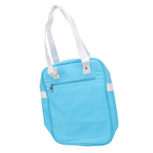 Wasserabweisende, große Kapazität, blaue Nylon-Badminton-Schlägertasche mit Laptopfach
