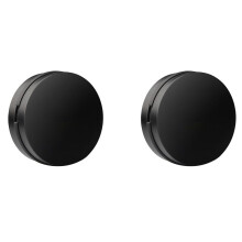 2X Scatola per Auricolari nel Metallo Scatola di Immagazzinaggio per Cuffie nel Lega di Alluminio Impermeabile e Resistente Alle Cadute Portatile