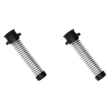2X Vacuum Hose for X7(2832Z) / X7Pro(2955Z)Floor Scrubber Brush Parts Threaded Pipe Fittings