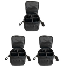 3X Waterproof Par Light Bag 210D Lining Light Bulb Storage Bag Performance Stage Lighting Protective Bags