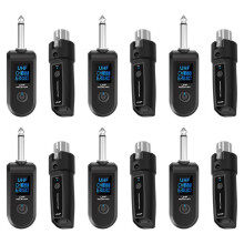 6X Neues Drahtloses Mikrofon, UHF Wireless XLR Sender und Empfänger für Dynamische Mikrofone, Audiomixer, PA-Systeme