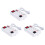 3X E27 B22 E14 Lamp Bulb Tester, LED Light Voltage Power Quick Test Box, Fast Testing with Power Display EU PLUG 1