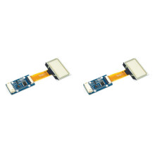 2 Set 1.51 Inch Transparent OLED Display Module 128x64 SPI/I2C Interface