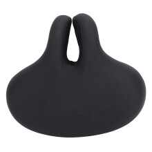 Wasserabweisender PU-Leder-Fahrradsattel mit Schaumstoffpolsterung, Grün