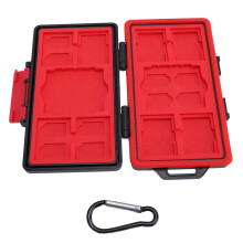 Water-Resist Memory Card Case Holder Organizer for XQD SIM 3.5 Inch