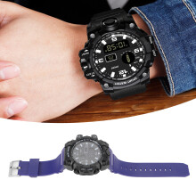 Kids Waterproof Watch 30m Luminous Silicone 5cm Dial Alarm