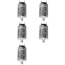 5X Dishwasher Parts Aluminum Housing Capacitor MKP-3UF 450VAC