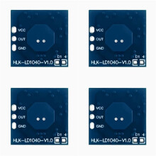 4X LD1040 10G Radarsensormodul - Intelligenter Mikrobewegungswahrnehmungssensor mit Geringem Stromverbrauch