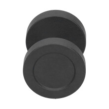 Carbon Steel Barn Door Knob 5x5cm for Gates & Cabinets