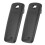 2Pcs Black ABS Belt Clip for VX-8DR FT-1DR Radios, Easy Install 1