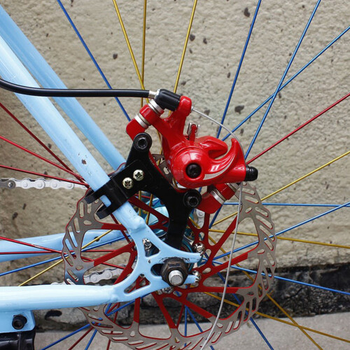 20mm Bicycle Disc Brake Frame Adapter Mounting Bracket for Improved Braking 2