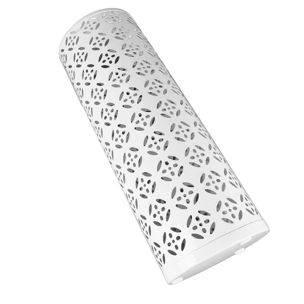 Round Rust-Proof Metal Umbrella Holder White 42x15x15cm-image-OPC-PSTQ2NM-NEW