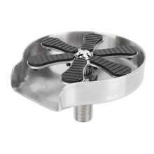 Automatic Stainless Steel Cup Washer 13x12x2.8cm High Pressure Glass Rinser