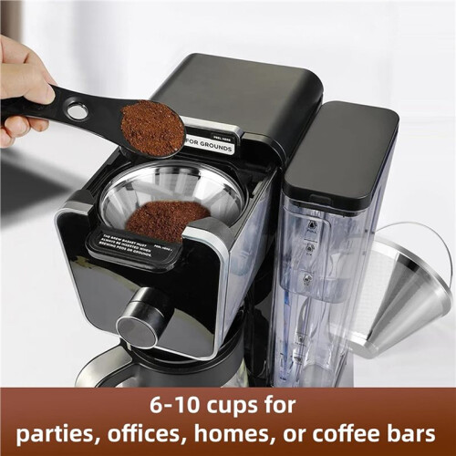 Stainless Steel Coffee Filter, Suitable for Coffee Filter Replacement, 4 Cone Permanent Coffee Filter 4Pcs 2