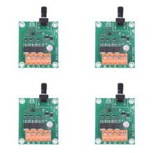 4X Borstelloze -Motordrivercontrollerkaart 6V 12V 24V CD-Driveventilatormotorregelaar DIY-Motorcontrolleraccessoires