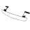 Wide View Rear View Mirror For Golf Carts With hard Plastic 1