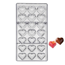 6PCS Polycarbonate Chocolates Mould Professional Molds for Candy Bar Mold Confectionery Easter Baking