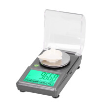 Mini tragbare Schmuckwaage 442g ABS Edelstahl mit Nivellierung und Kalibrierung