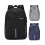 Viaje com estilo: Mochila para laptop de 17 polegadas, uma obra-prima de organização com porta USB integrada, revestimento externo resistent 5