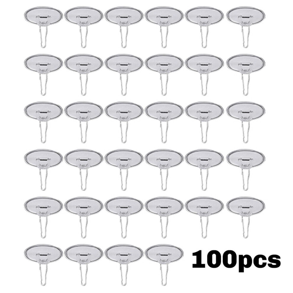 500Pack Ceiling Hooks Adhesive Removable Wall Hanger, 2Cm Disc Sticky Ceiling Hooks For Festival Wedding Christmas Decor 6031193635834
