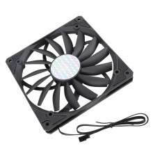 140mm Ultra Thin 4-Pin PWM PC Case Fan, 76.5CFM, Black
