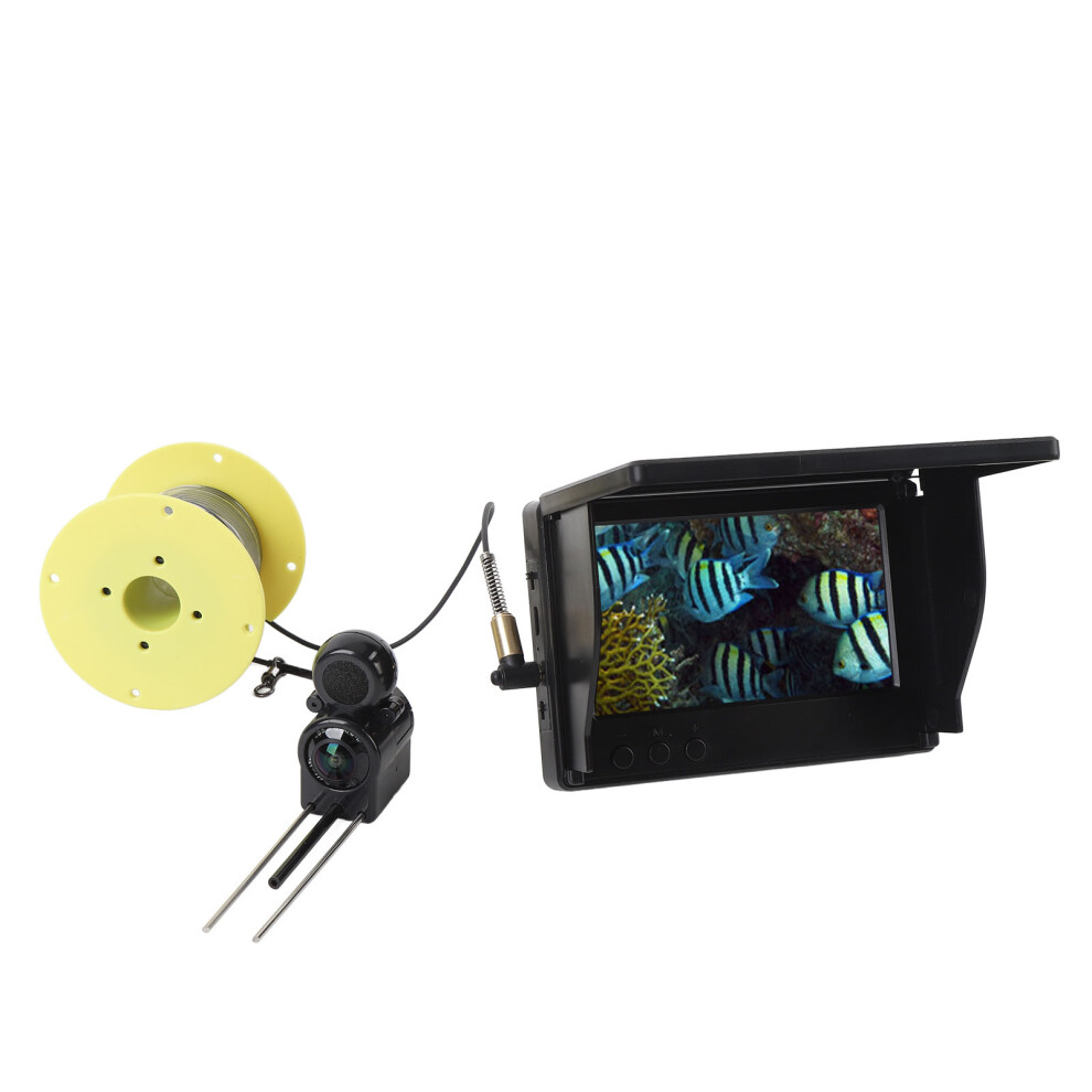 Hd 1080P Underwater Fish Finder 4.3" Ips Screen 8-10H Battery 7891391157915