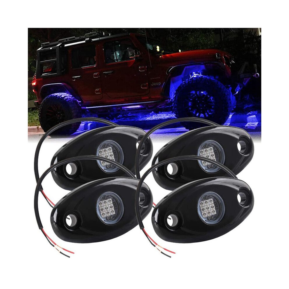 20Pcs 9Led Super Bright Rock Kit Led Waterproof Led Neon Underglow For Off Road Truck Boat Light 4711734941922