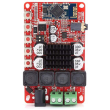 3X TDA7492 Modulo Amplificatore Digitale un Doppio Canale 50Wx2 Scheda AMP Stereo con Ricevitore e Microfono V4.0 CSR8635