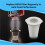 8PCS Replacement Filter for  TE-SV18 Cordless Vacuum Cleaner Accessories Washable Filter Element DS4090 K3000 6