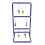 Ladder Toss Game Set, ABS, Interactive Assembly, Outdoor, 3+ 2