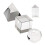 8 Pack K9 Optical Crystal Photography Prism Set,Include 55mm ,50mm Square and Triangular Prism, 60mm Optical Pyramid 2
