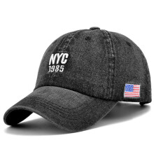 (Dark Grey) Trendy Denim Baseball Cap for Men & Women