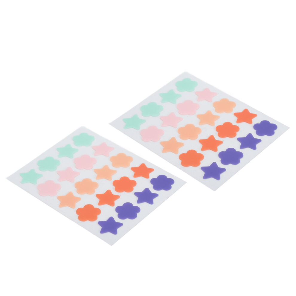40 Counts Hydrocolloid Blemish Cover Patches â Spot Concealing & Absorbing