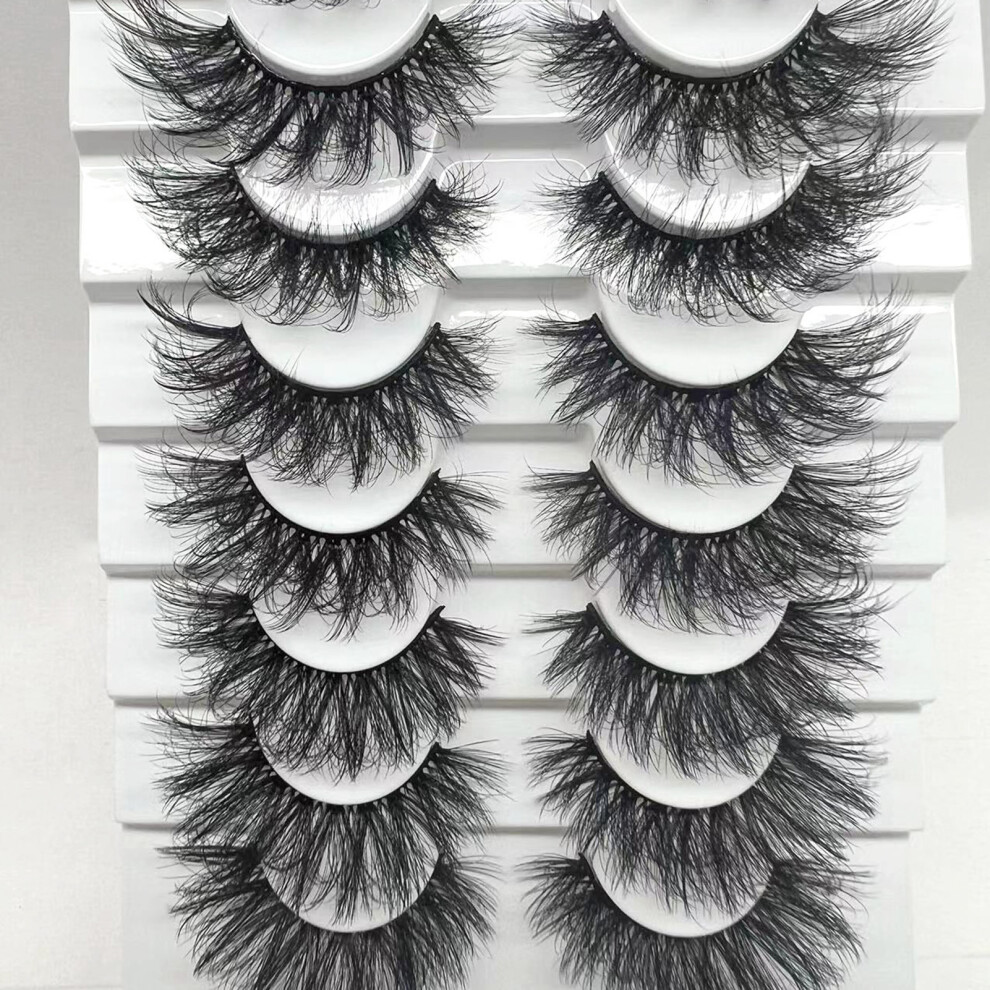 Roc-Electron (31) 8D Curly False Eyelashes For Daily & Stage Makeup