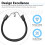 Strong Elastic Bungee Cords with Hooks for Cargo Bundling 3