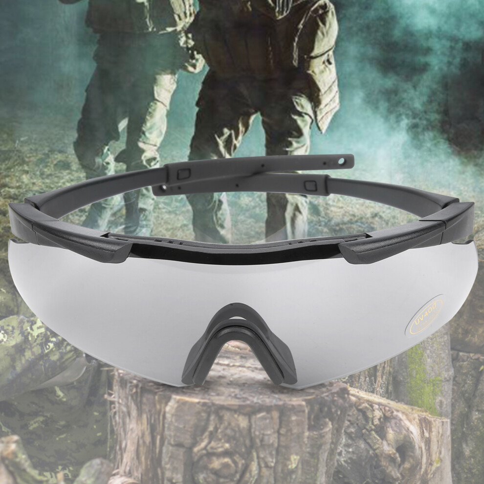 Professional Outdoor Shooting Goggles With Replacement Lenses, Pc Material 8791391869636