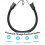 Strong Elastic Bungee Cords with Hooks for Cargo Bundling 5