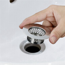 Bathtub Drain Cover, Bathroom Sink Strainer, Drain Hair Catcher for Bathtub Laundry Utility Sink, A (6-Pack)