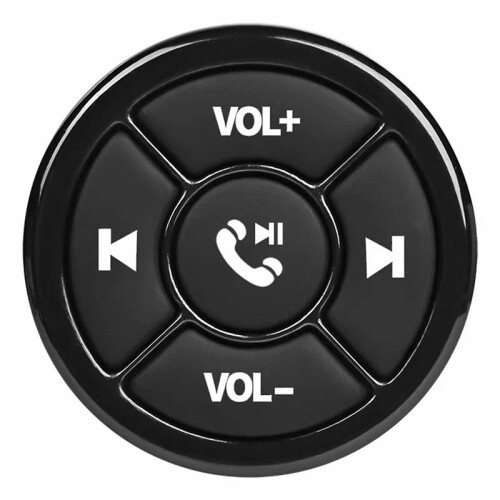 2X Wireless Bluetooths Remote Controller Car Motorcycle Bike Media Button MP3 Music Player for IOS Android Phone Tablet 1