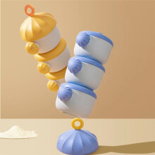 3-Layer Milk Powder Dispenser, Stackable and Portable, Large Capacity, Ideal for Outdoor & Snacks Storage