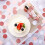 Διαχρονική διακόσμηση για baby shower επετείου, κρεμαστές κουκκίδες με γκλίτερ για 7