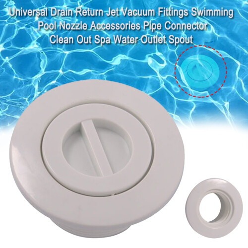 Pool Winterizing Drain Plug with O-Ring