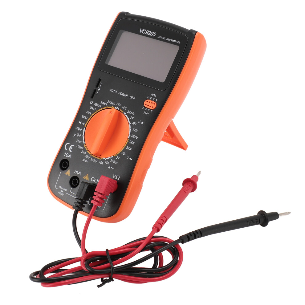 Digital Multimeter Ohmmeter Volt Current Capacitance Tester Lcd Backlit 7681391160523