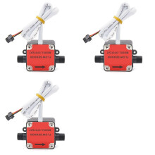 3X OF07ZAT 2Min Ovalrad Durchflussmesser Sensor Durchflusssensor Getriebeöl Durchflussmesser