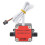 3X OF07ZAT 2Min Oval Gear Flowmeter Sensor Flow Sensor Gear Oil Flowmeter 2